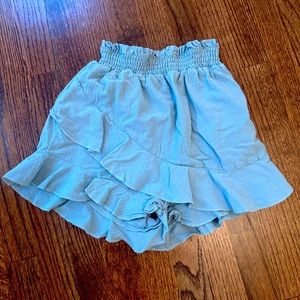 Shein skirt size small light greenish blue